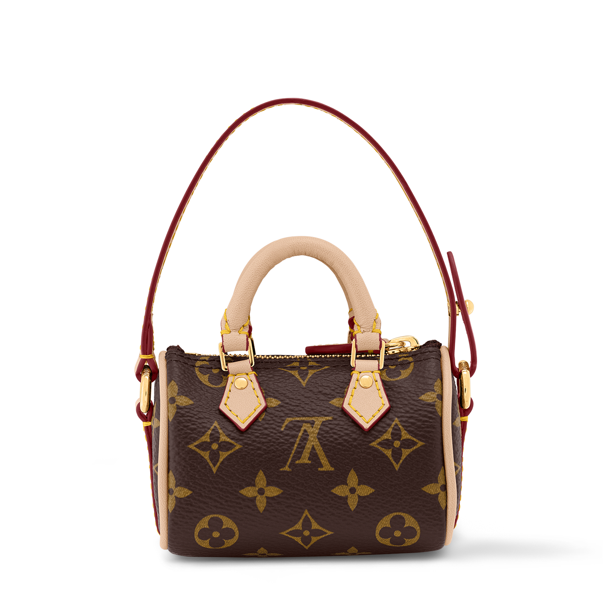 ト*イ様 Louis Vuitton Mini Speedy Charm Dam Speedy Monogram Bag Charm . - Luxury Accessories - M00544 Brown